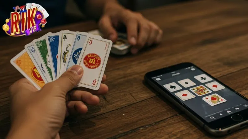 So sánh mậu binh truyền thống và online về cách tham gia